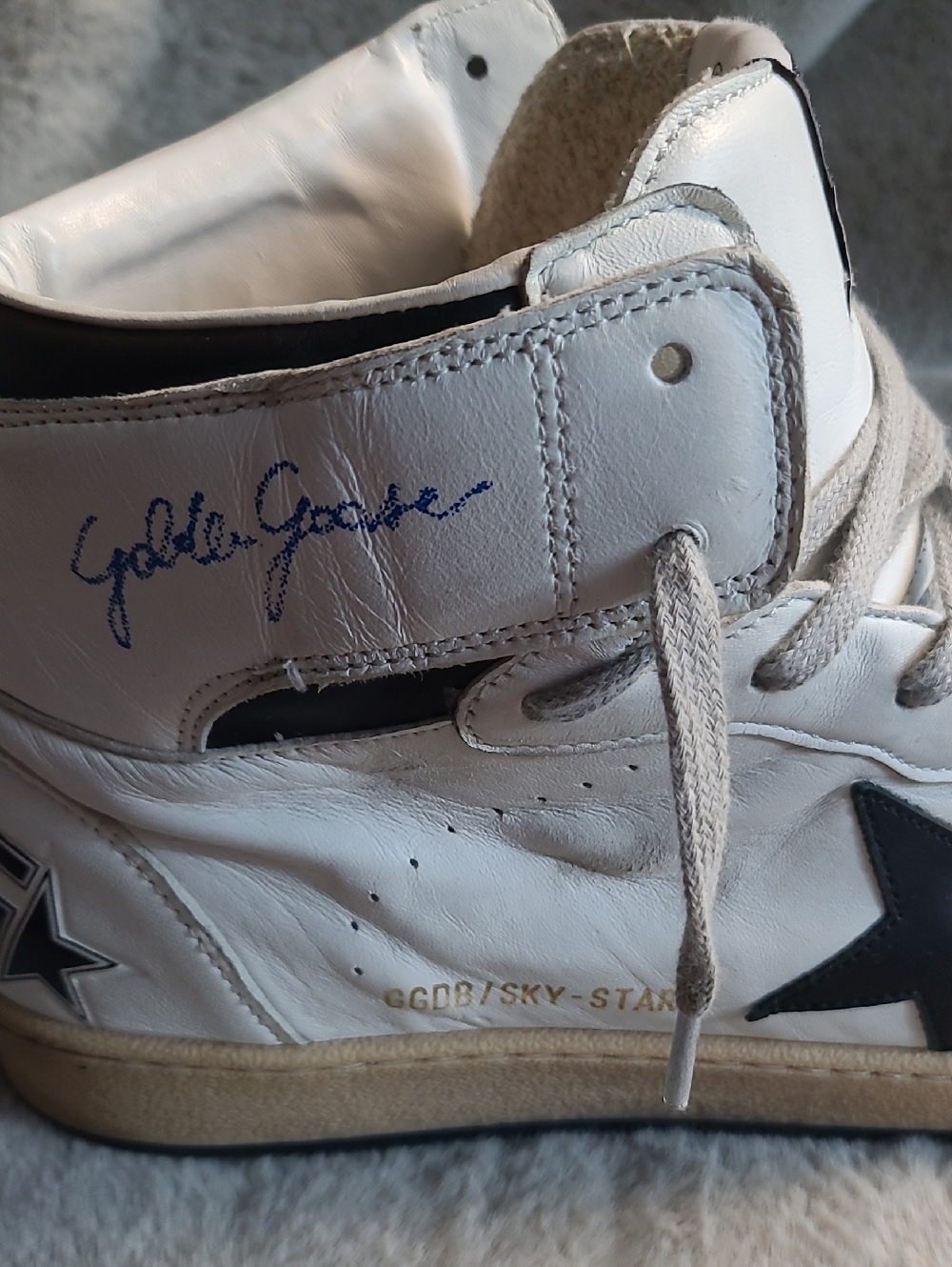 Golden Goose Sky Star High Top Sneakers Mens U.S. 10 / 43 - Picture 5 of 11